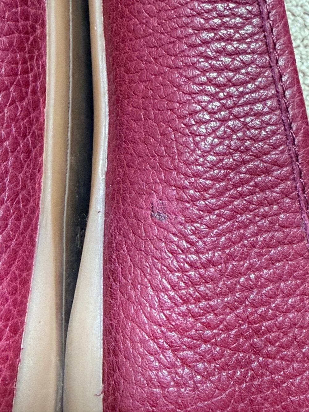 Tory Burch Leather Ballet Flats - Picture 3 of 8